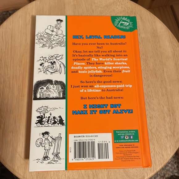 New To Middle School escape to Australia. Book James Patterson - Picture 2 of 5